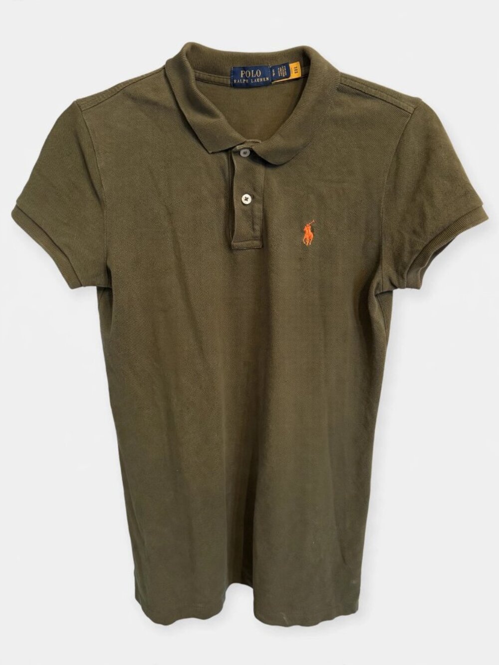 Polo Ralph Lauren Polo Shirt Olive Green Size SP
